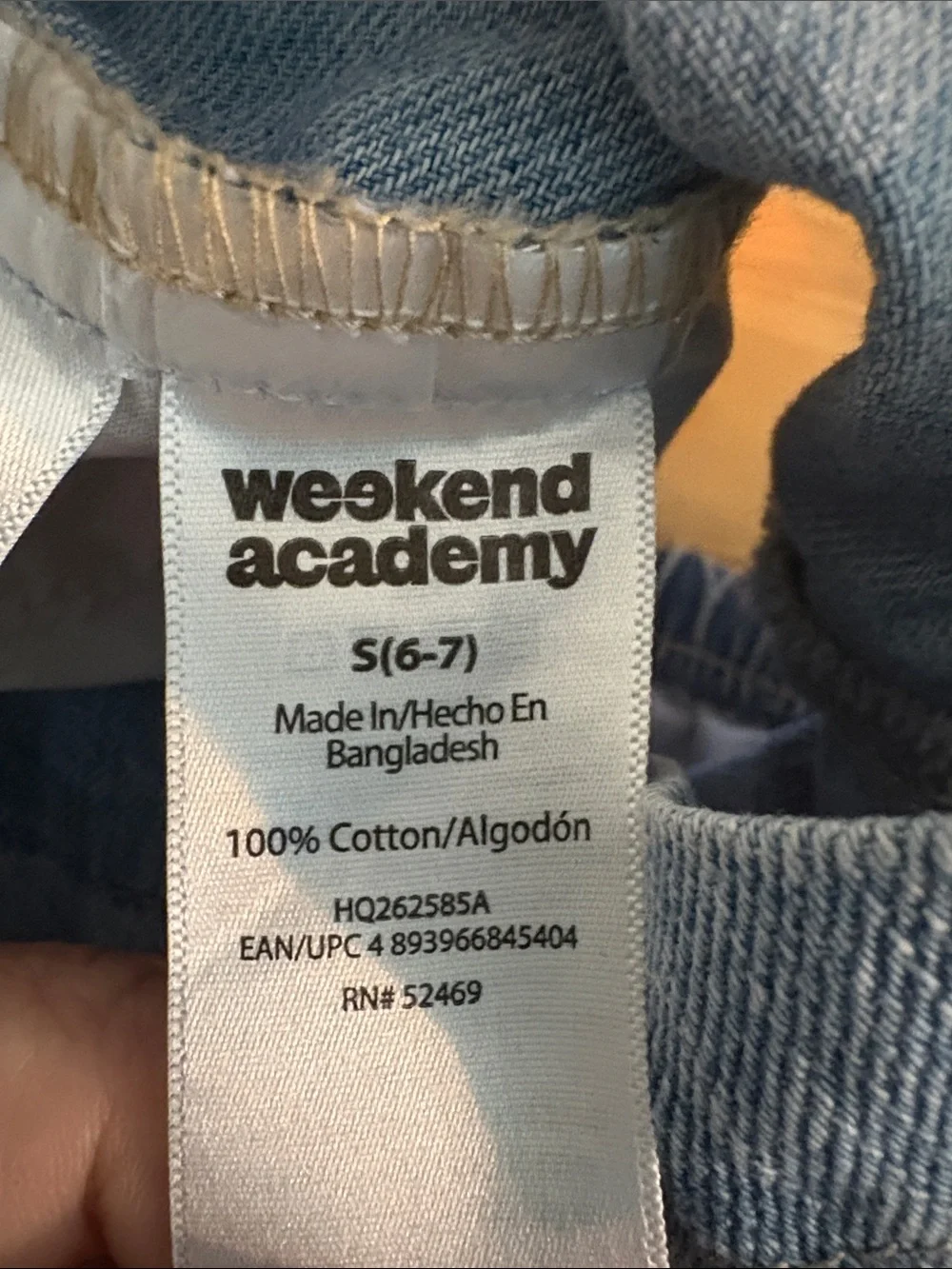 🎉4 for $20 NWT Weekend Academy Girls Pull-On Jean Shorts